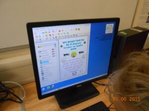 Designing a poster @RRIS