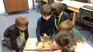 Unboxing Blue-Bots @RRIS