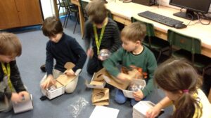 Unboxing Blue-Bots @RRIS